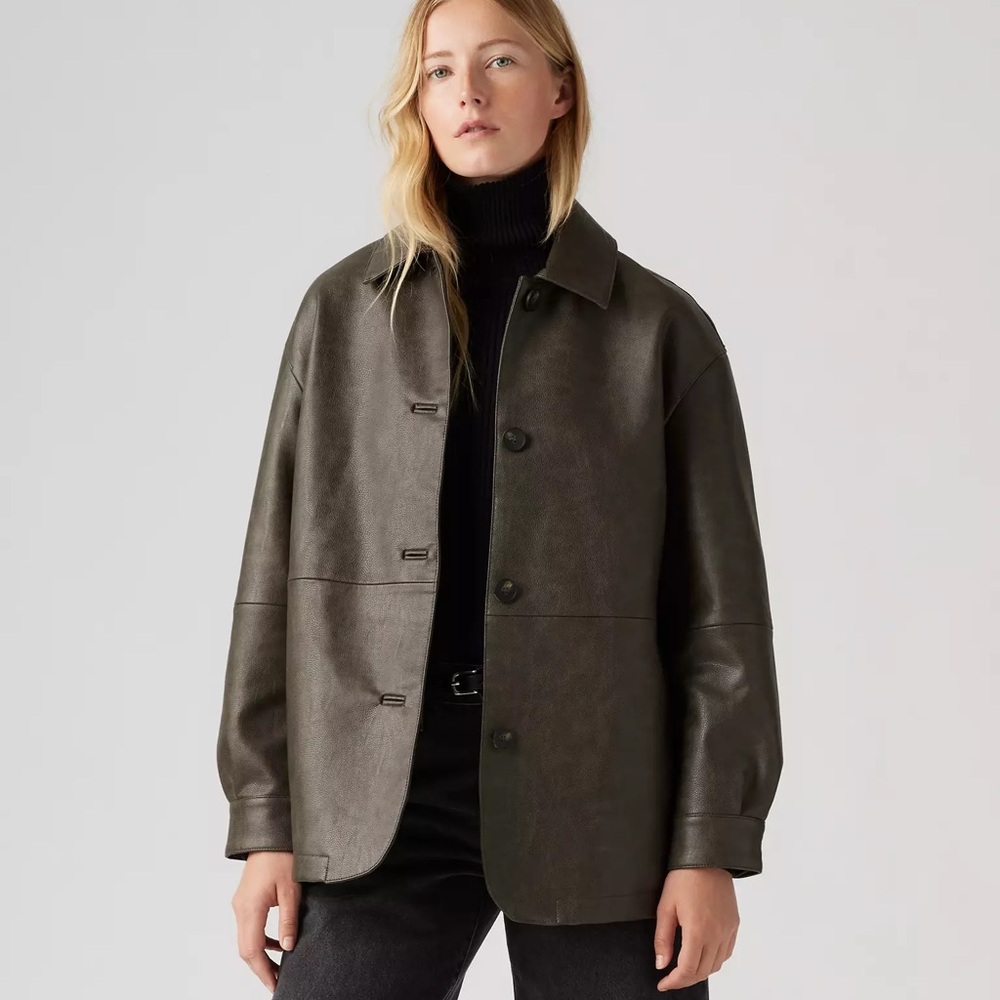 Levi’s Faux Leather Vintage Blazer